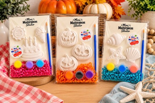 Trio Paint-Your-Own Plaster Kit
